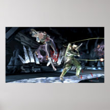 Screenshot: Wonder Woman vs Green Arrow Posters