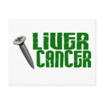 Screw 2 Liver Cancer postcards