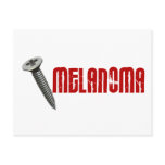 Screw 2 Melanoma postcards