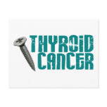 Screw 2 Thyroid Cancer postcards