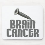 SCREW Brain Cancer 1 mousepads