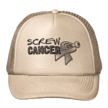 Screw Brain Cancer Hats