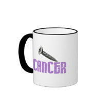 SCREW Cancer 1 Mugs