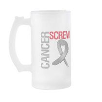 Screw Cancer - Brain Cancer Coffee Mug