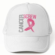 Screw Cancer - Breast Cancer Hat