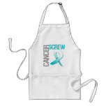 Screw Cancer - Cervical Cancer aprons