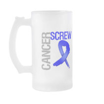 Screw Cancer - Colon Cancer Coffee Mug