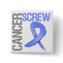 Screw Cancer - Esophageal Cancer Pin