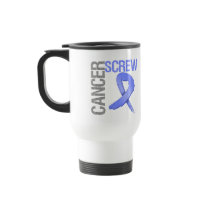 Screw Cancer - Esophageal Cancer Coffee Mug