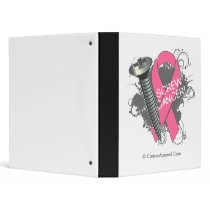 Screw Cancer - Grunge Breast Cancer