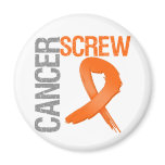 Screw Cancer - Leukaemia magnets