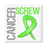 Screw Cancer - Lymphoma magnets