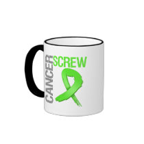 Screw Cancer - Lymphoma Coffee Mugs