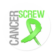 Screw Cancer - Lymphoma Stickers