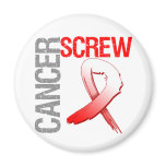 Screw Cancer - Oral Cancer magnets