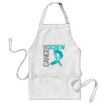 Screw Cancer - Ovarian Cancer Aprons