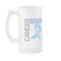 Screw Cancer - Prostate Cancer Mug