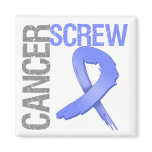 Screw Cancer - Stomach Cancer magnets