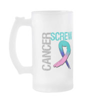 Screw Cancer - Thyroid Cancer Coffee Mug