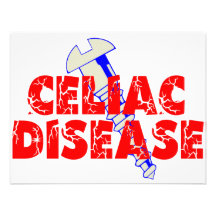 screw celiac disease personalized invitation