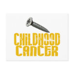 SCREW Childhood Cancer 1 postcards
