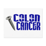 Screw Colon Cancer 2 postcards
