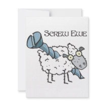 screw ewe invites