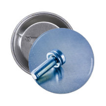 Screw on metal surface pin