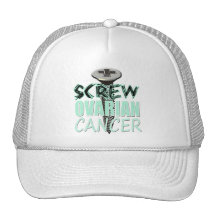Screw Ovarian Cancer Hat