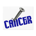 Screw Rectal Cancer 2C postcards