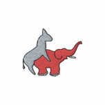 Screw Republicans Logo embroidered shirts