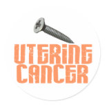 SCREW Uterine Cancer 1 stickers