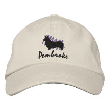 Scribbled Pembroke Embroidered Hats