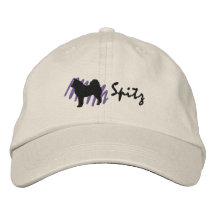 Scribbled Spitz Embroidered Baseball Cap