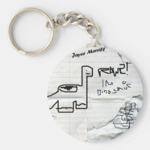 Scribbles Key Chains