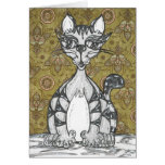 Scribby Cat 4 Card