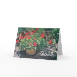 Scripture card - Thank You