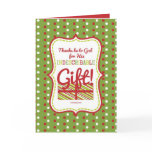 Scripture Christmas Card-Indescribable Gift-Custom