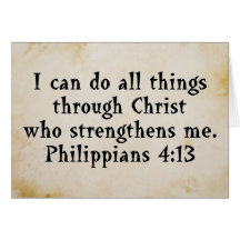 scripture Phil 4:13 Cards