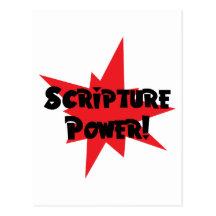 Scripture Power Postcard