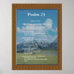 Scripture Template,  Psalm 23 Print