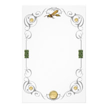 Scroll Potter Wasp Custom Stationery