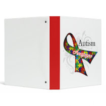 Scroll Ribbon - Autism Awareness
