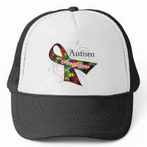 Scroll Ribbon - Autism Awareness