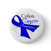 Scroll Ribbon Colon Cancer Awareness