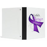 Scroll Ribbon - Crohn's Disease Awareness Binders