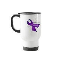 Scroll Ribbon - Fibromyalgia Awareness Coffee Mugs