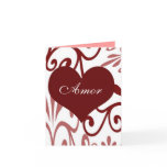 Scroll Valentine-Spanish cards