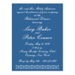 Scrollwork Invite (Customizable) Post Card