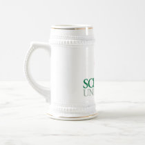 Scrooge University Logo Stein Coffee Mugs